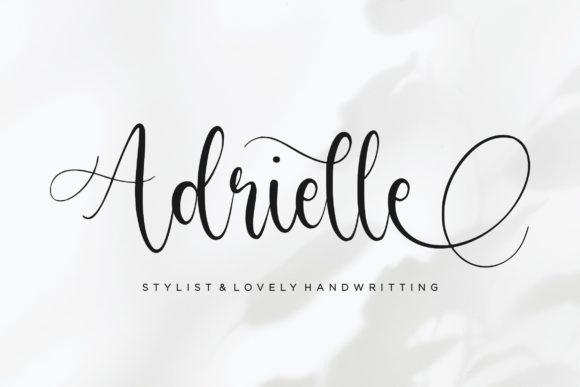 Adrielle: A Font That Elevates Your Brand