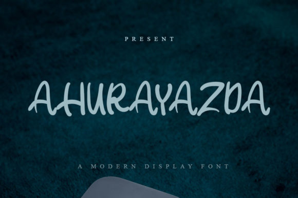 Ahurayazda: A Modern Handwritten Font