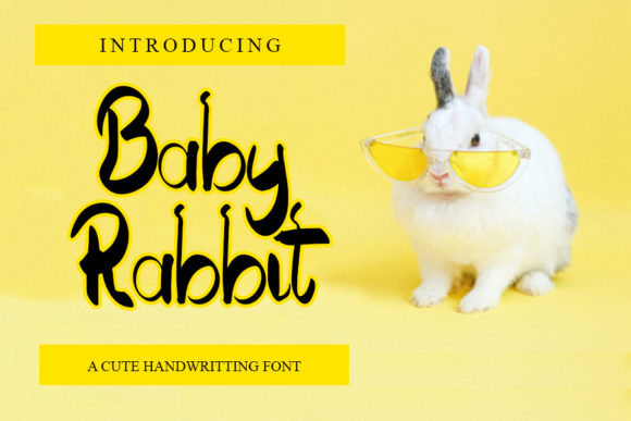 Baby Rabbit: A Playful Font for Creative Projects