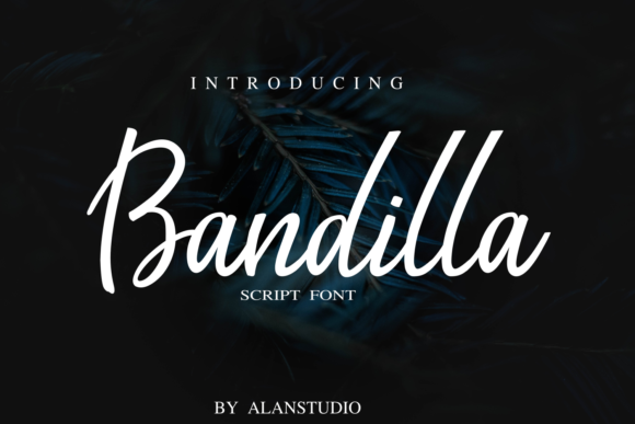 Bandilla: A Friendly Handwritten Font
