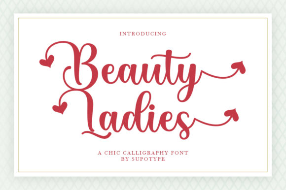 Beauty Ladies Font for Creative Makers