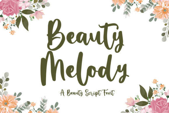 Beauty Melody: A Delicate Script for Creative Projects