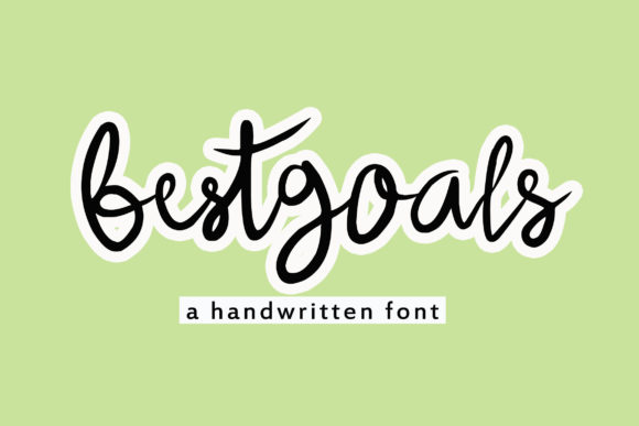 Bestgoals: A Stylish Handwritten Font