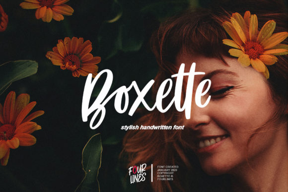 Boxette: A Handwritten Font for Creative Makers