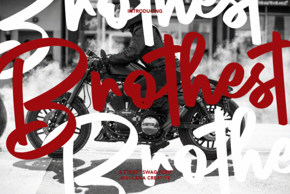 Brothest: A Bold Display Font