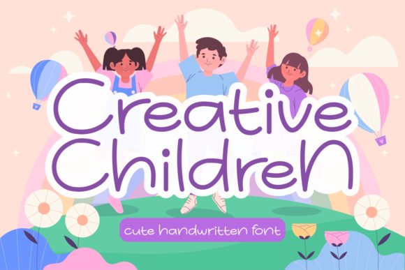 Creative Children Font: Playful Typography for Digital Marketing