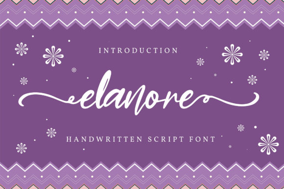 Elanore: A Whimsical Script Font