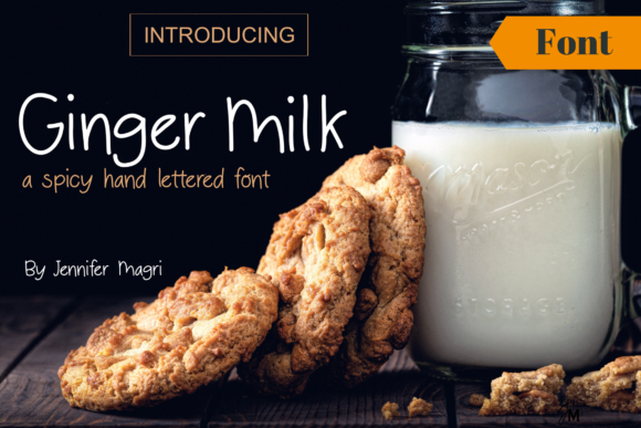 Ginger Milk: A Fresh Handwritten Font