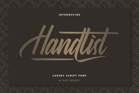 Handlist: A Beautiful Script Font for Business