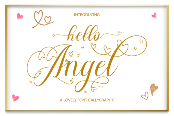 Hello Angel: A Script Font for Real Projects