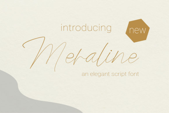 Meraline: A Stylish Script Font