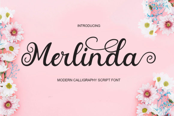 Merlinda: A Dazzling Script Font