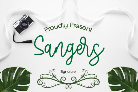 Sangers: A Magical Font for Your Business