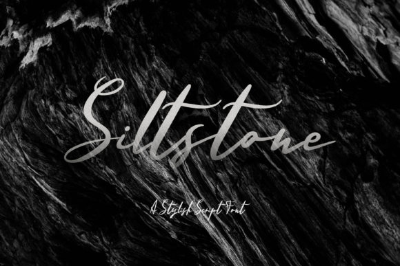 Siltstone: A Stylish Handwritten Font