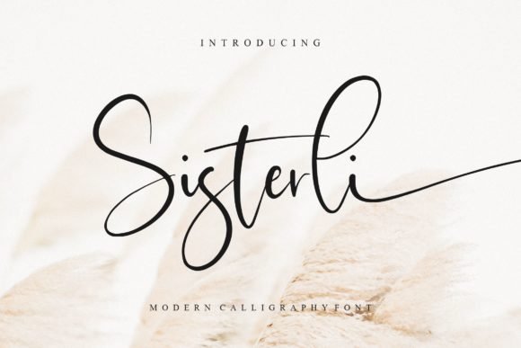 Sisterli: A Delicate Script for Creative Campaigns