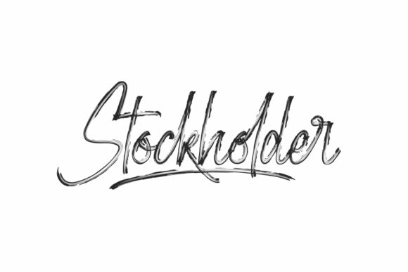 Stockholder: A Handwritten Font for Creative Campaigns