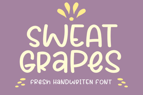 Sweat Grapes Font for Web Design